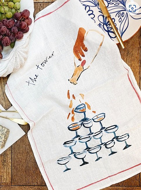 Dinette Linen Tea Towel