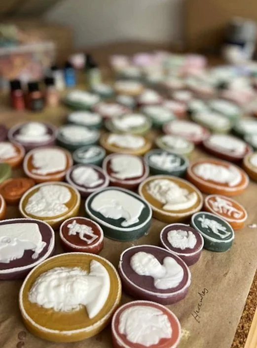 Bridie Hall Grand Tour Boxed Collection -5 Intaglio Soaps
