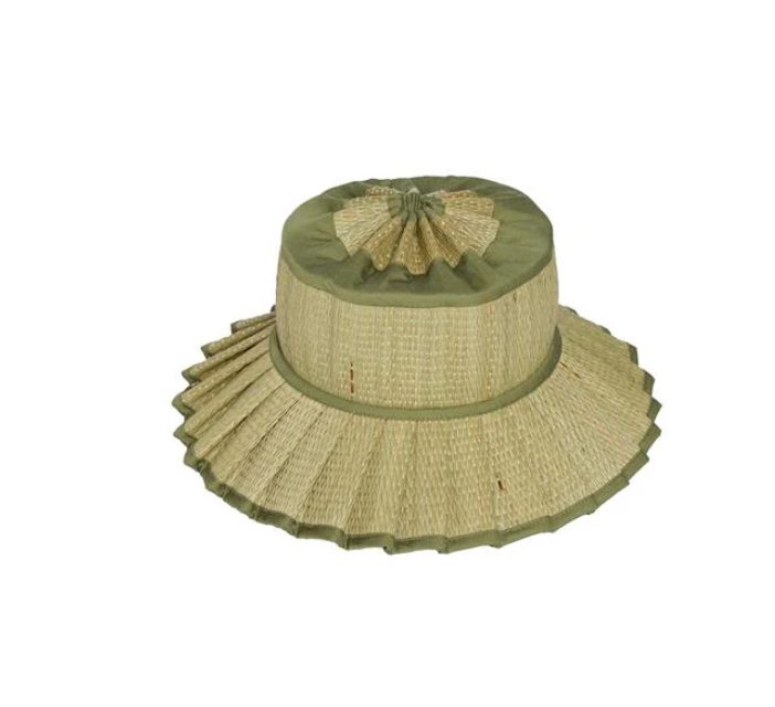 Lorna Murray Olive Groove Island Capri Hat- Midi Medium
