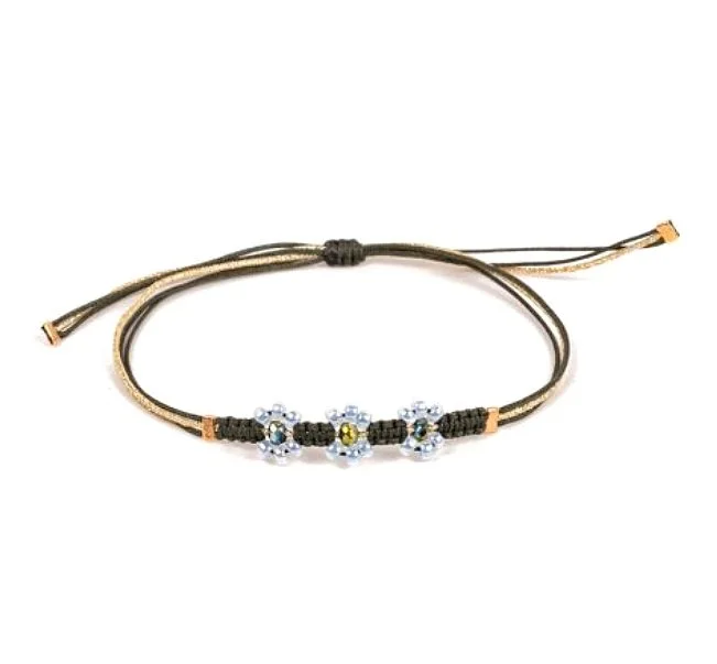 Maison Plune Daisy Bracelet-Blue