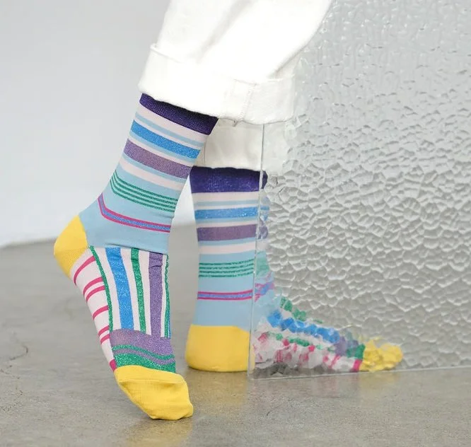 COQ Japanese Socks-Horizon Sky Blue