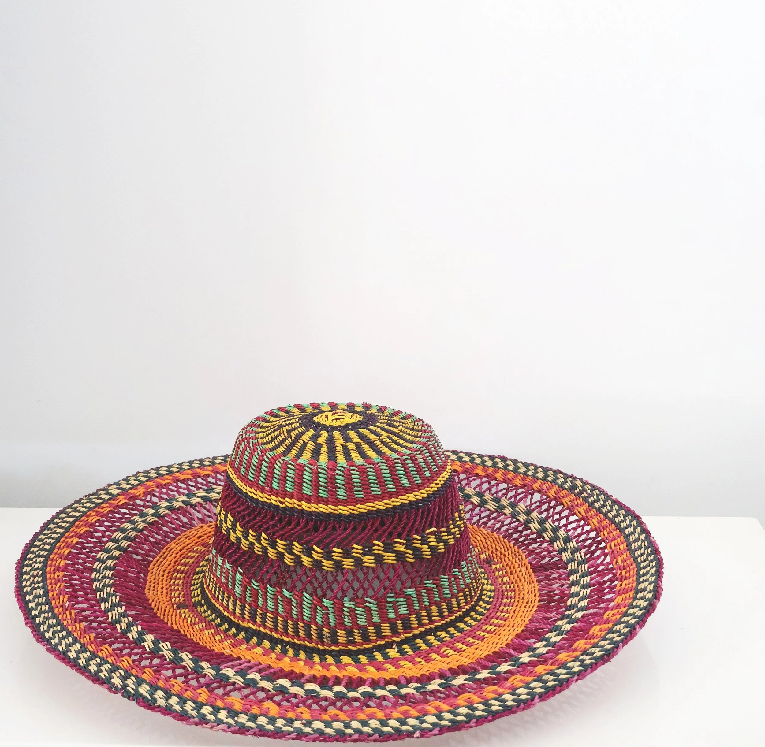 Bolgatanga Handwoven Bolga Hat- #1