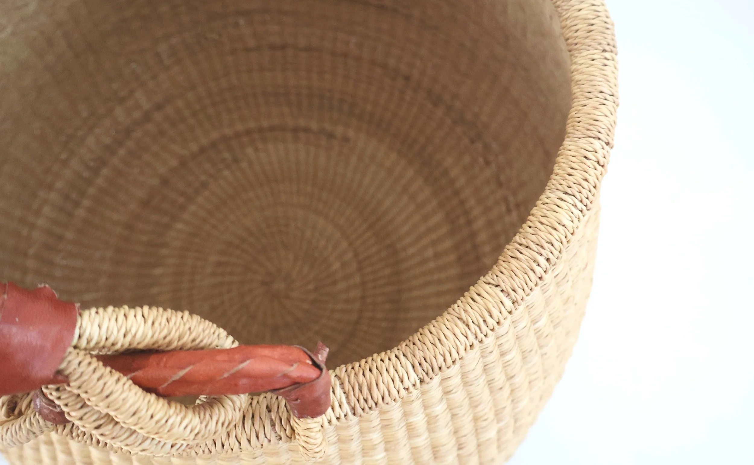 Bolgatanga Handwoven Pot Basket- Large #1