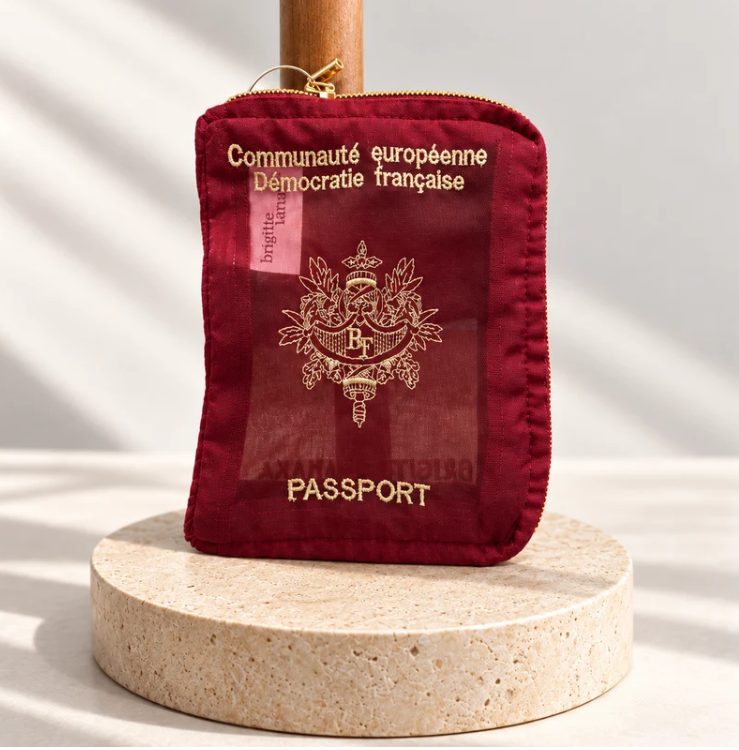 Brigitte Tanaka French Passport Organza Pouch
