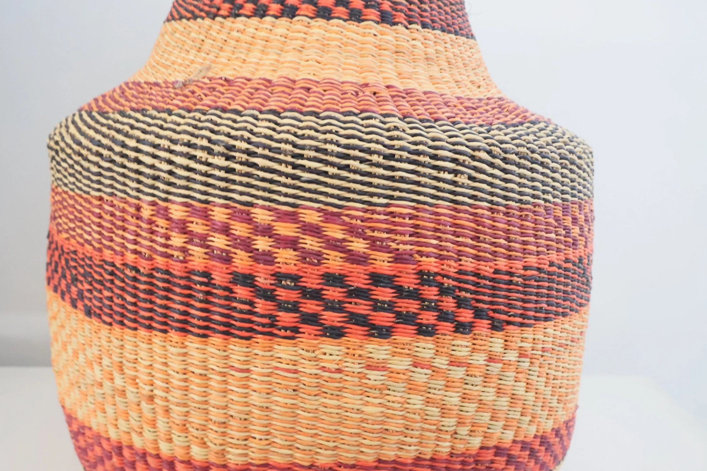Bolgatanga Handwoven Special Pot- Large #3