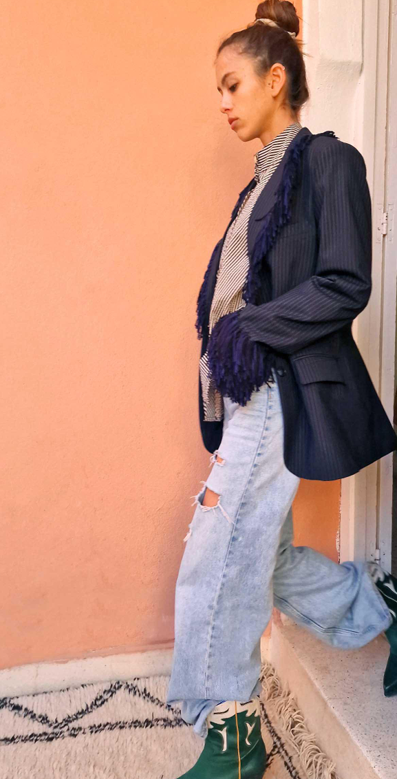 Claramonte Inuit Jacket-Navy Sz M