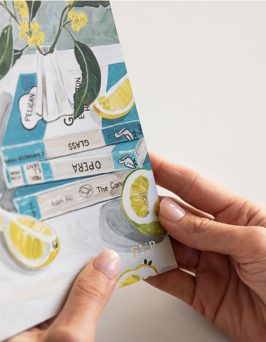 Bespoke Letterpress Wattle & Citrus Workbook