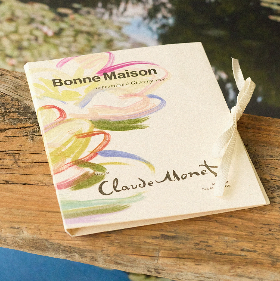Bonne Maison Two‑Pair Gift Book -Claude Monet Nymphéas Sz 36/38