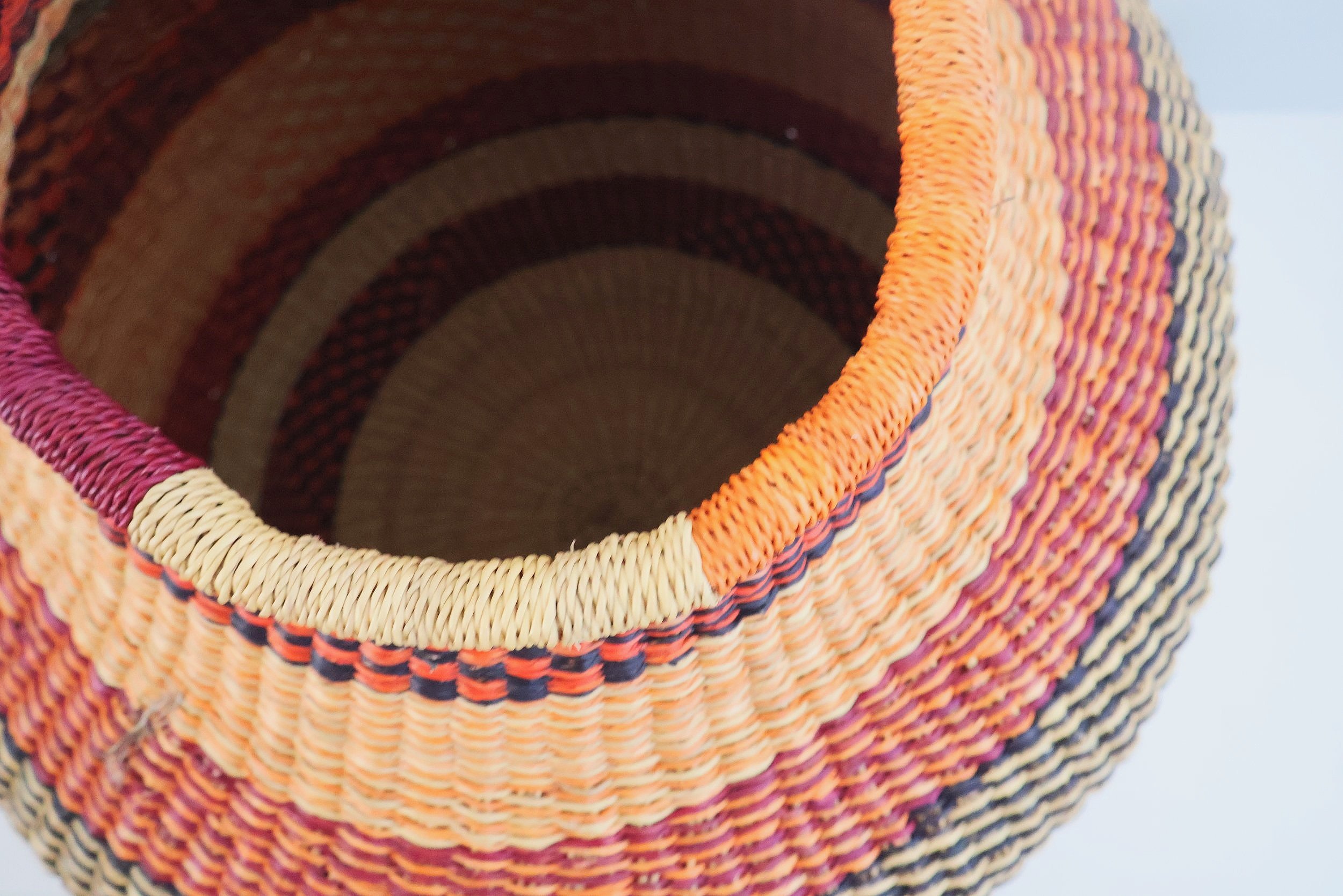 Bolgatanga Handwoven Special Pot- Large #3