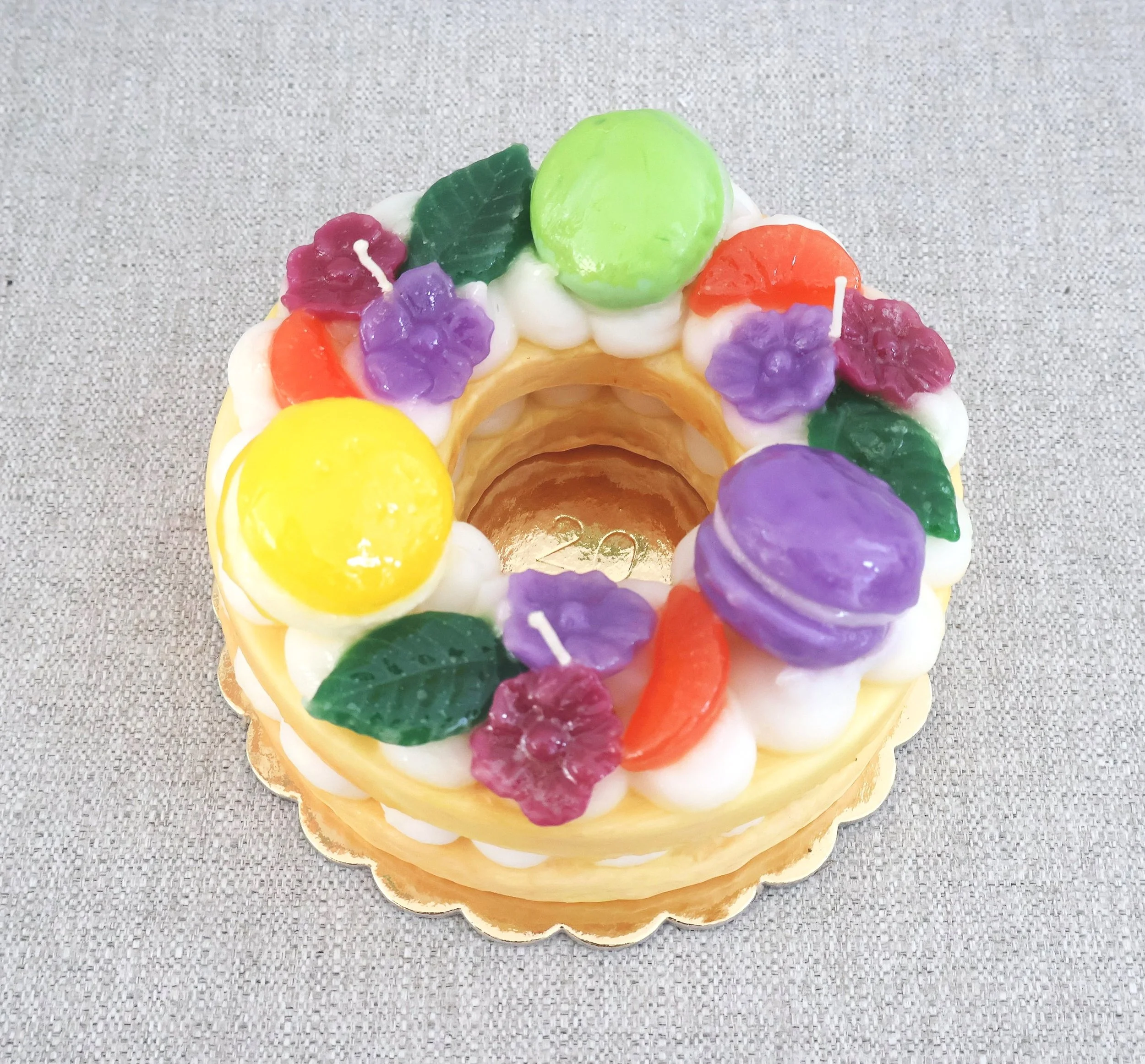 Cereria Introna Tart Cake Piccola Wax Candle