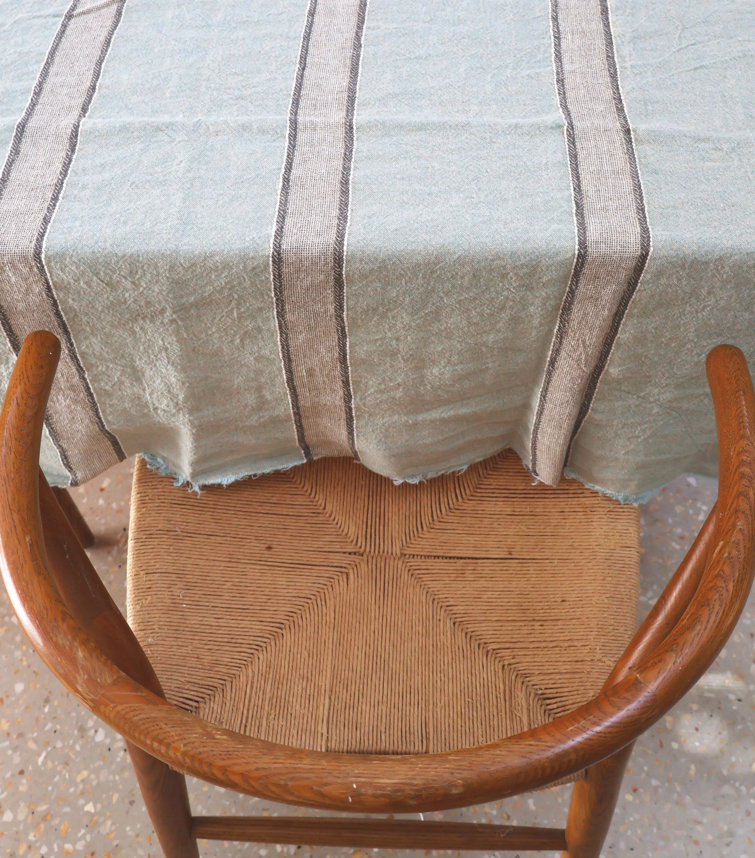 Charvet Éditions Canyon Tablecloth- Menthol 150x250cm