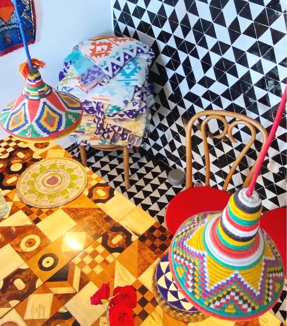 SOUK Berber Lampshades- Multi Coloured #1