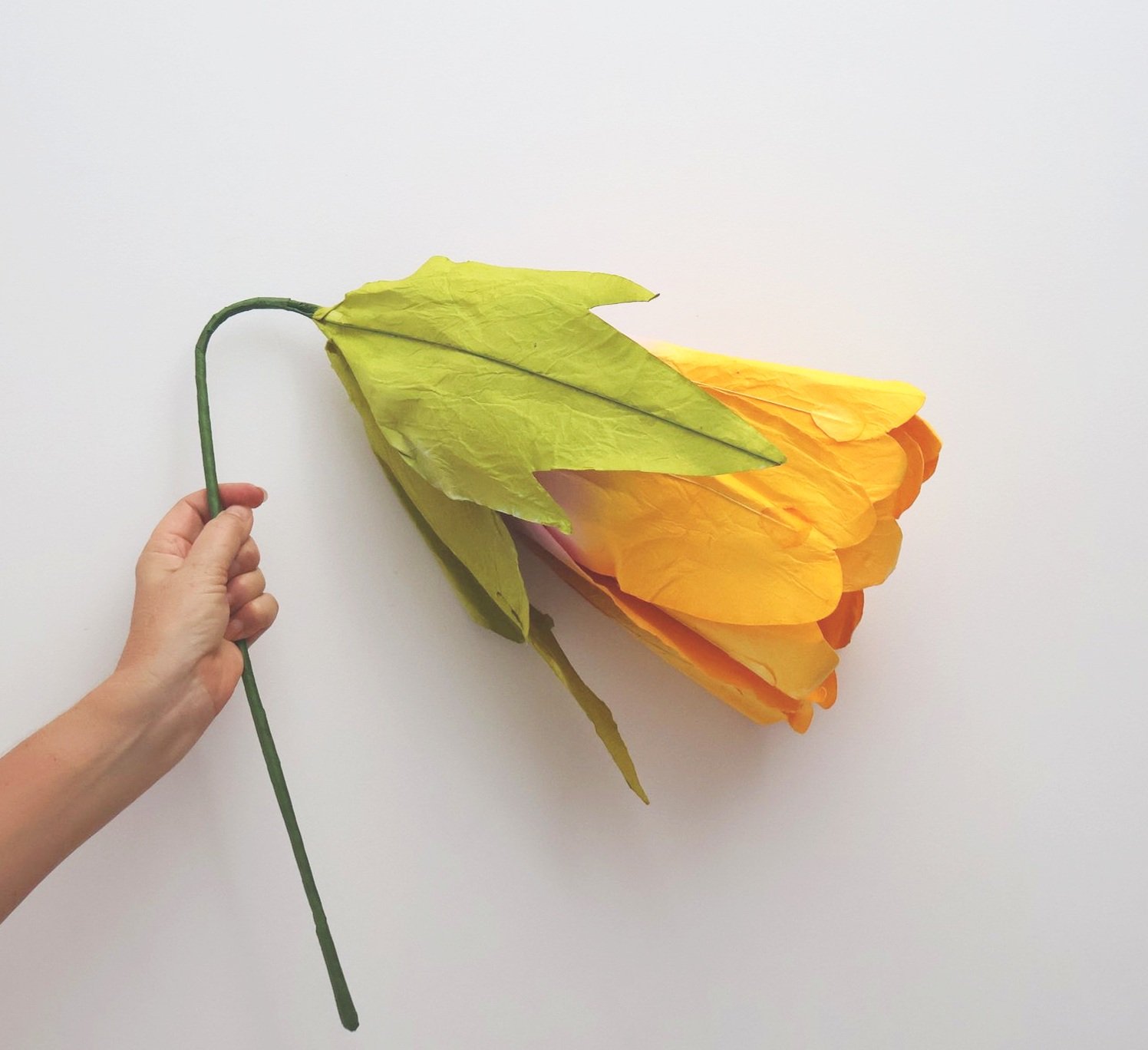 Saa XLarge Miss D Paper Flower Sunshine