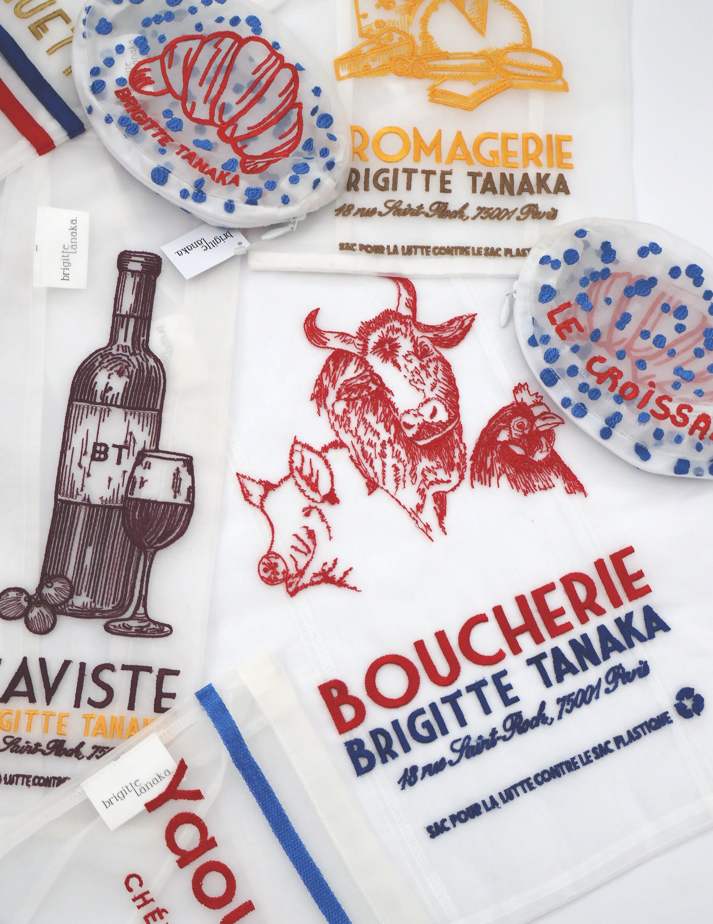 Brigitte Tanaka Organza Bag