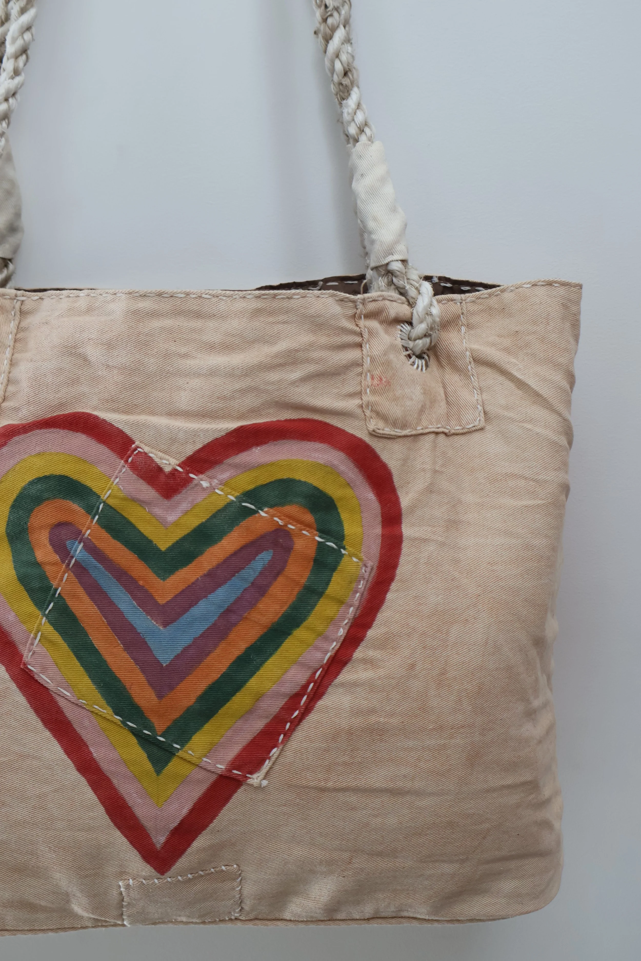 Ali Lamu X Esplora LOVE X HEART Dora Bag -DoubleSided