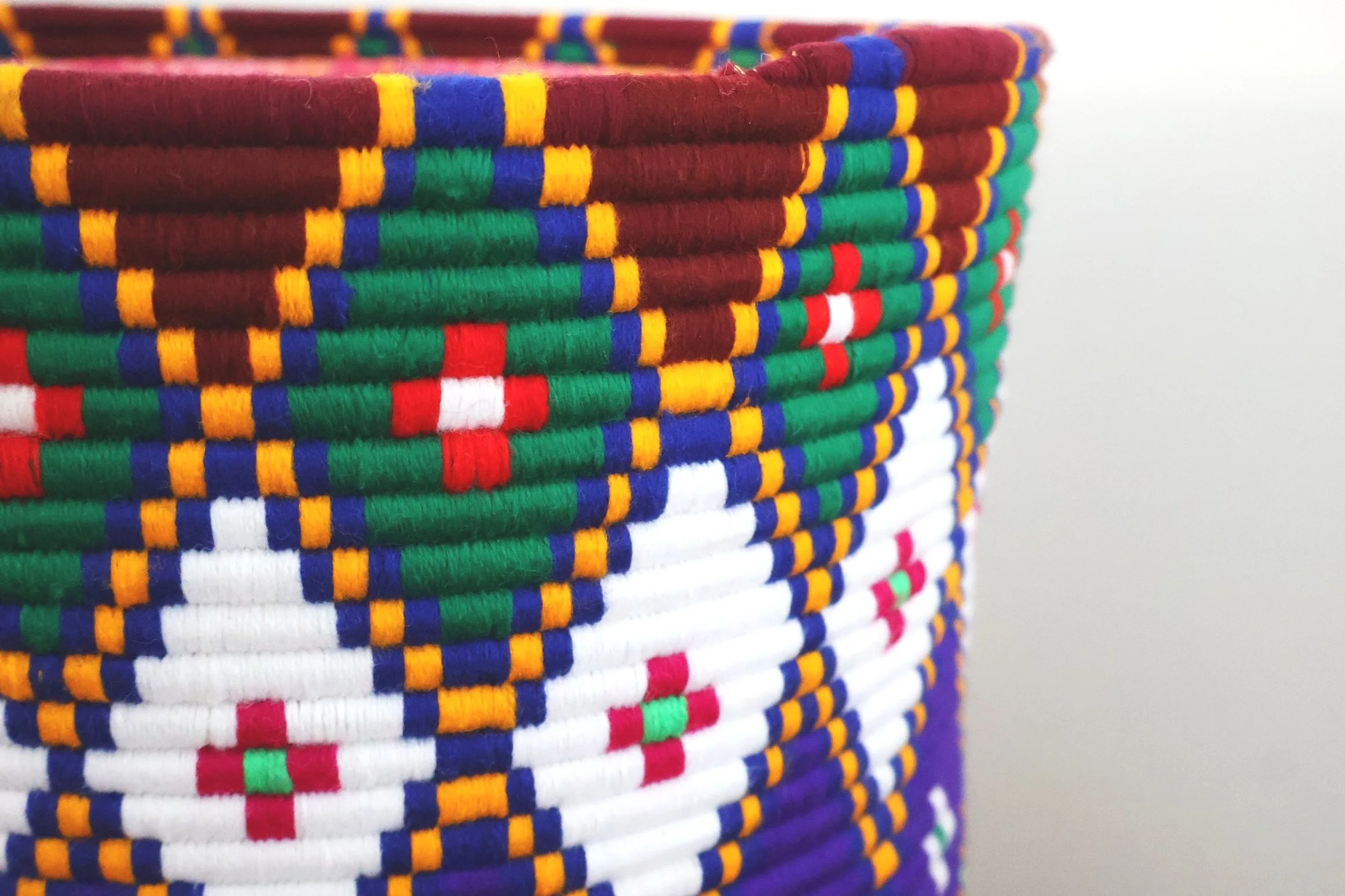 SOUK Supersized Berber Baskets - XXXL Multi Coloured #1