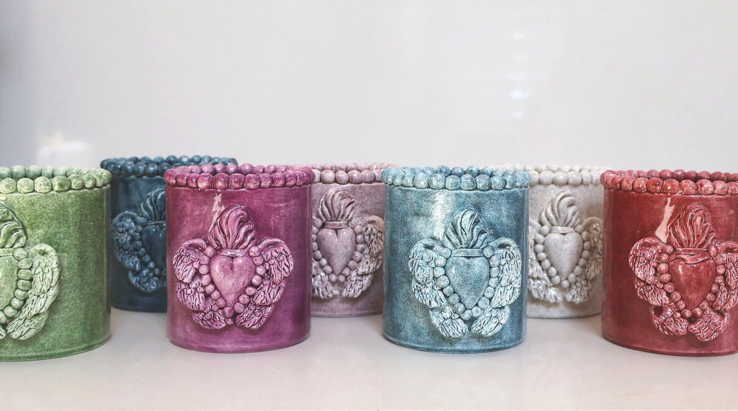Elizabetta Carli Candleholder/Vase-Sage