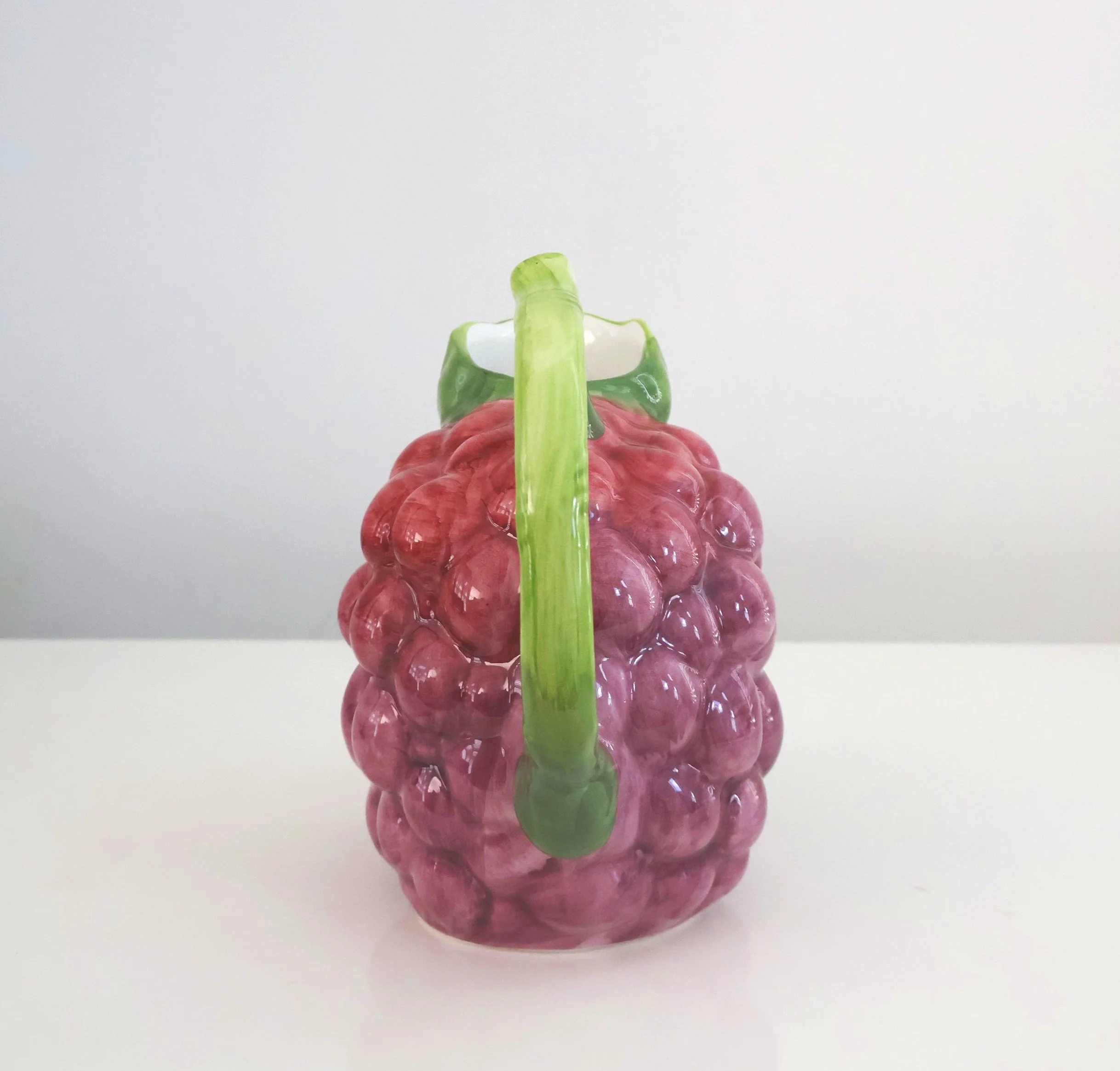 Les Ottomans Fruit Collection Hand-Painted Ceramic Jug - Large Grape