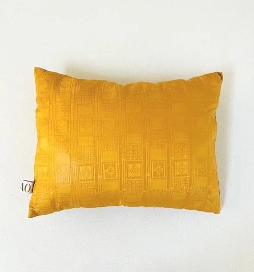 CSAO Embroidered Cushion Mini-Gold LOVE