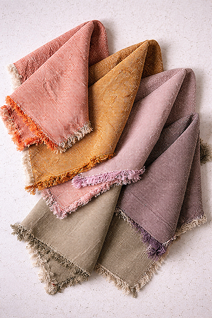 Charvet Éditions Tipi Napkin- Ochre