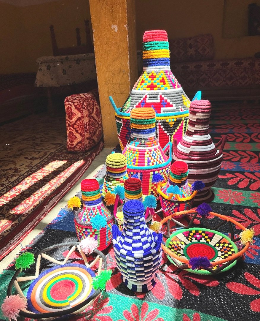 SOUK Kasbah Berber Baskets- XXL Multi Coloured #1
