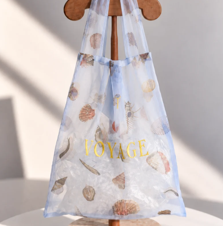 Brigitte Tanaka Coquillage Voyage Organza Bag