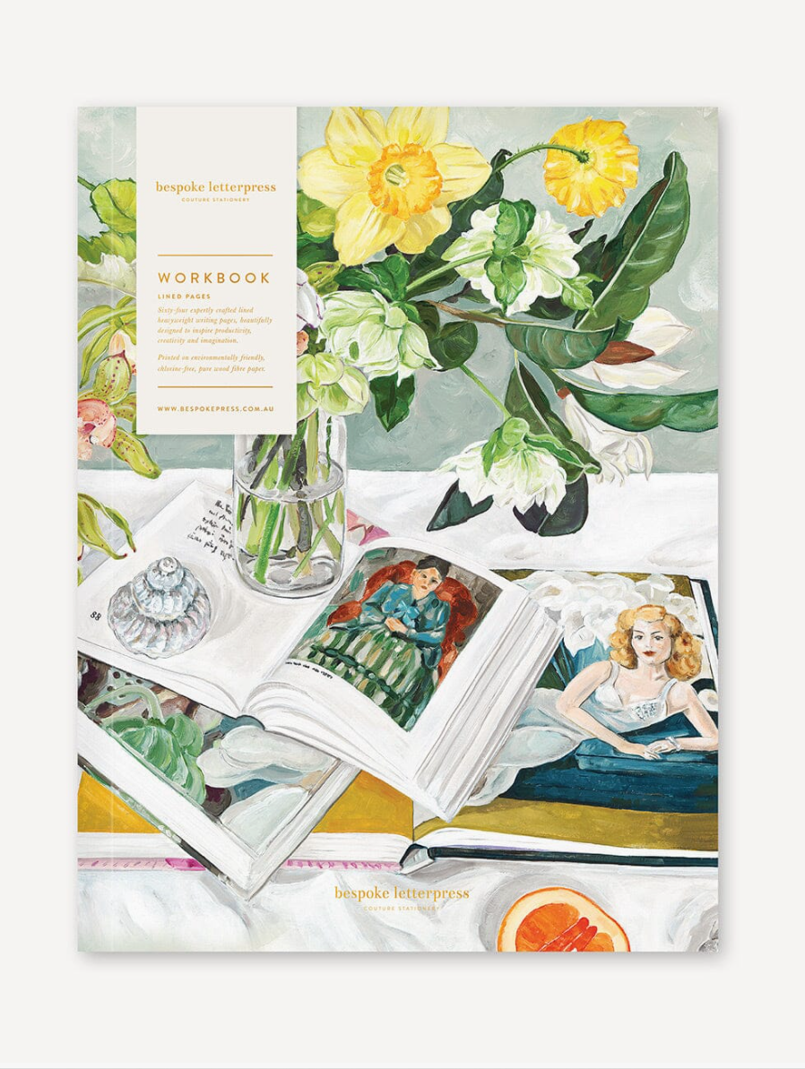 Bespoke Letterpress August Blooms Workbook