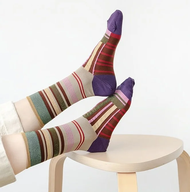 COQ Japanese Socks-Horizon Beige