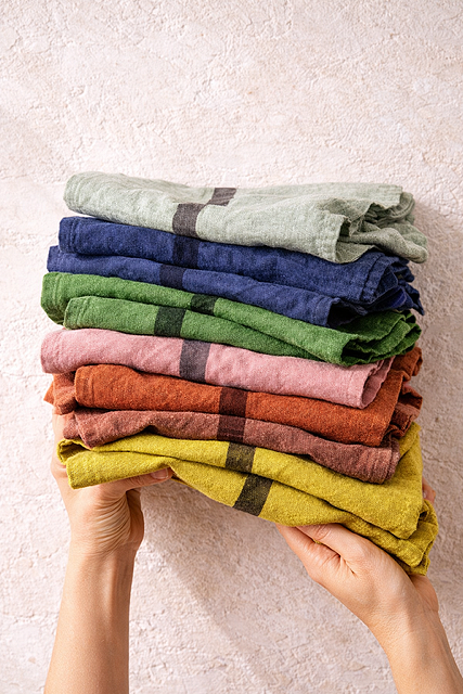 Charvet Éditions Dou Dou Tea Towel- Pistache