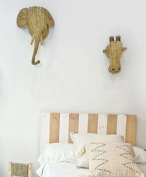 MEDINA Animal Head Wall Art-Donkey Straw Trophy (Copy)