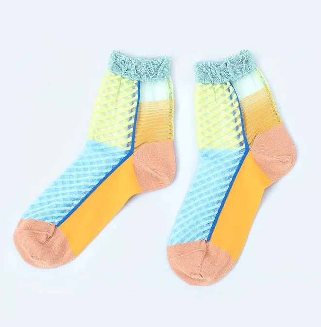 COQ Japanese Socks-Shi Ma U Ma Light Orange