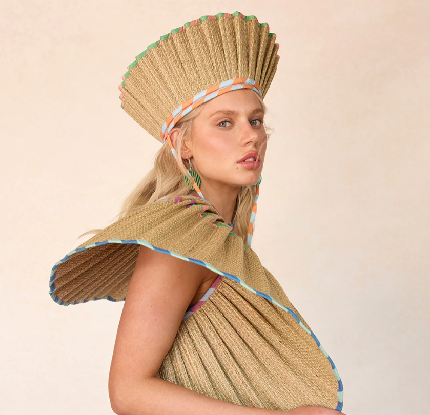 Lorna Murray Confetti Coast | Luxe Capri Hat- Maxi Large