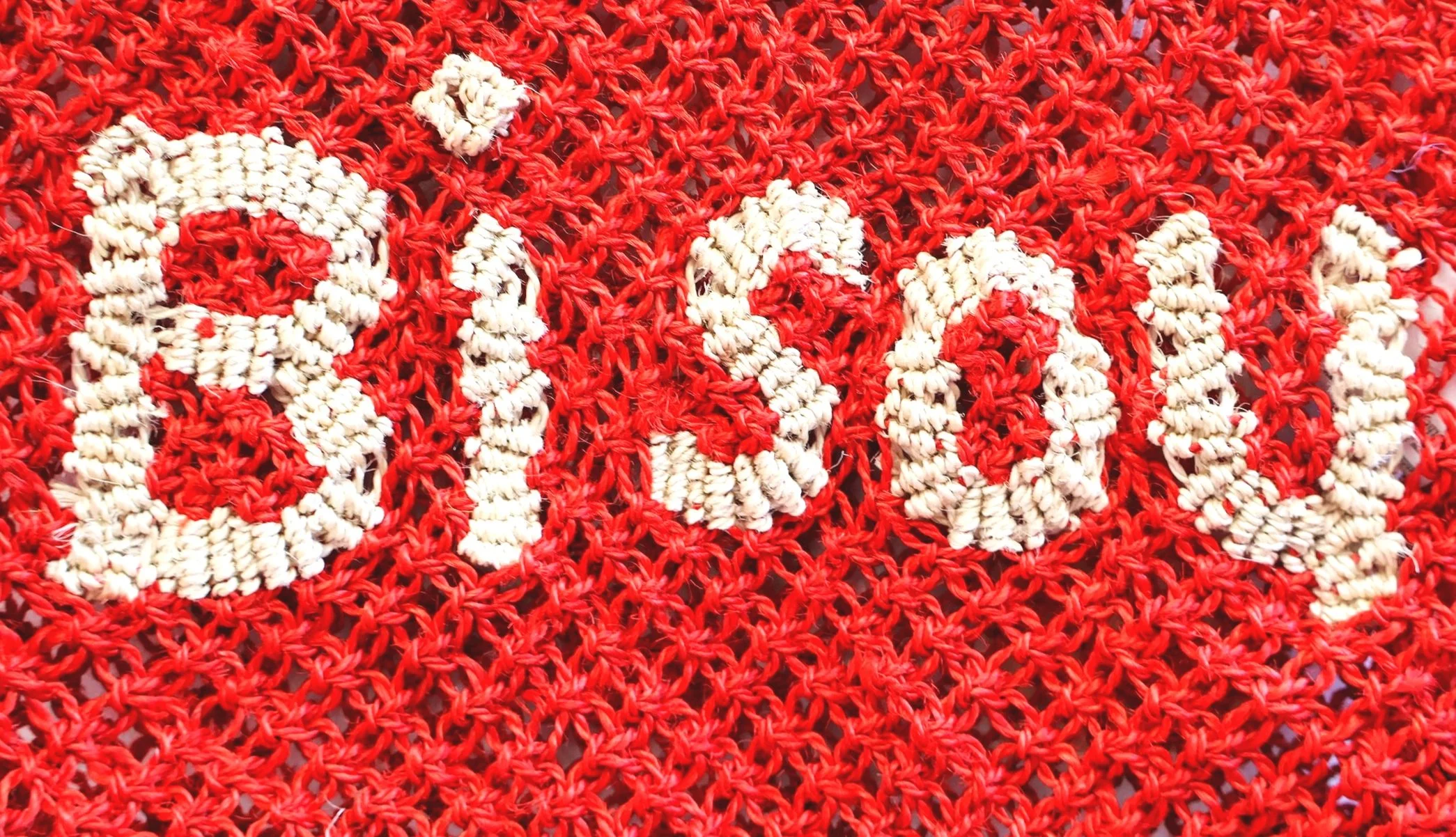 The Jacksons BISOU Small Jute Bag-Scarlett