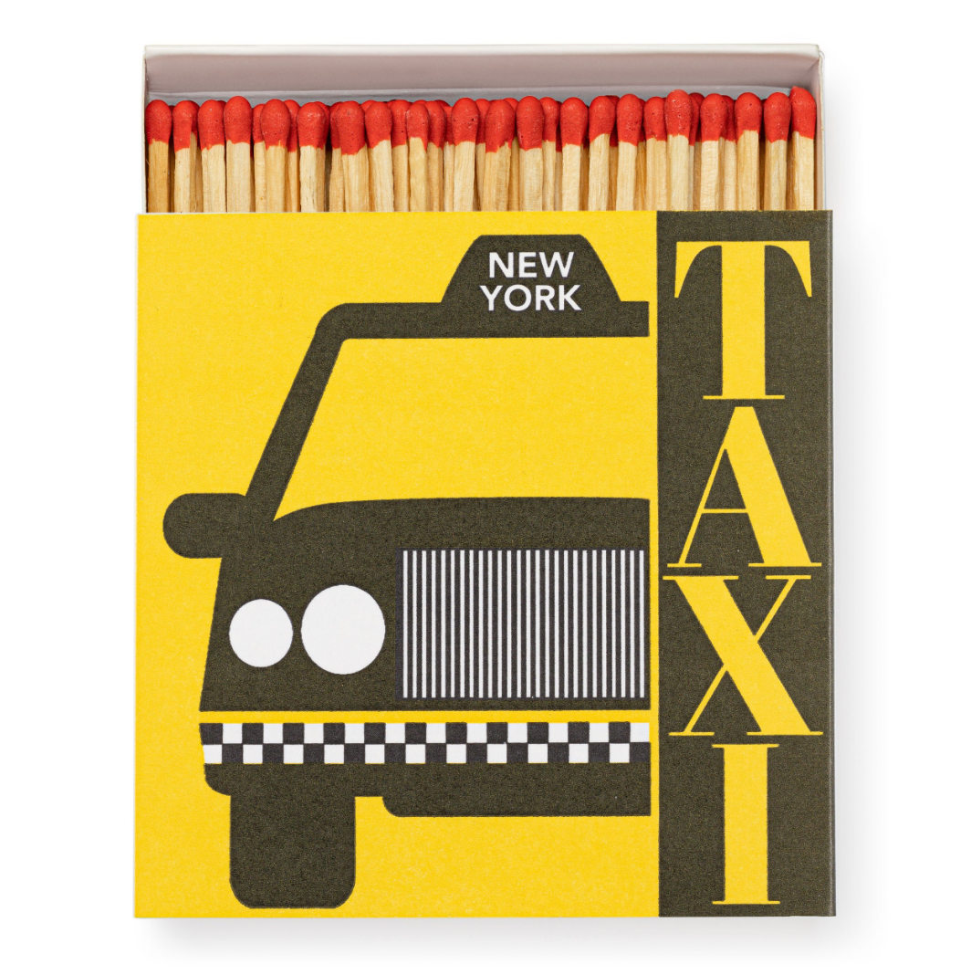 Archivist NYC Taxi | Square - Safety Matches