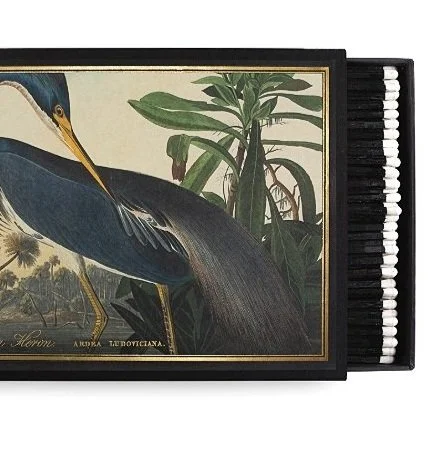 Archivist Louisiana Heron GIANT - Safety Matches