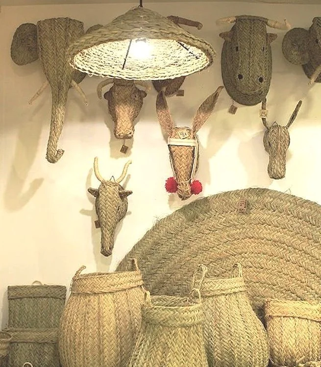MEDINA Animal Head Wall Art-Donkey Straw Trophy (Copy)