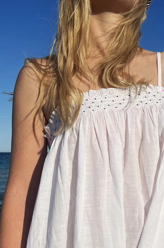 Scarlette Ateliers Sarah Night Dress-White