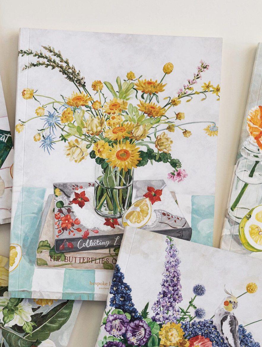 Bespoke Letterpress Native Wildflowers Workbook