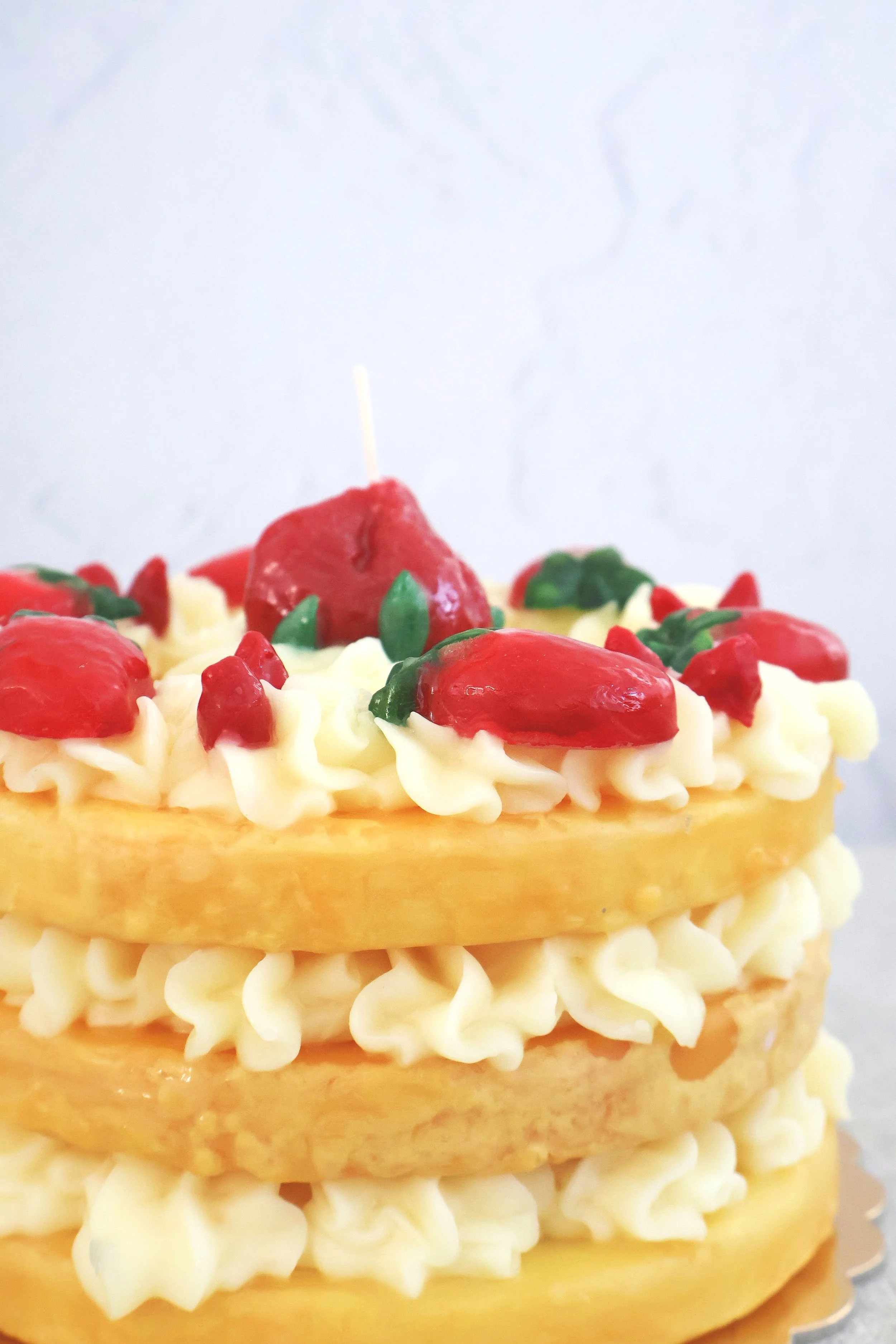 Cereria Introna Torta Tripoli Strato Wax Candle