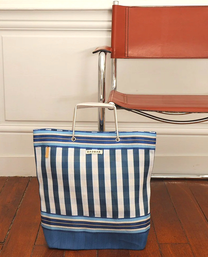 BAOBAB Lolia Nylon Tote Bag -Blue