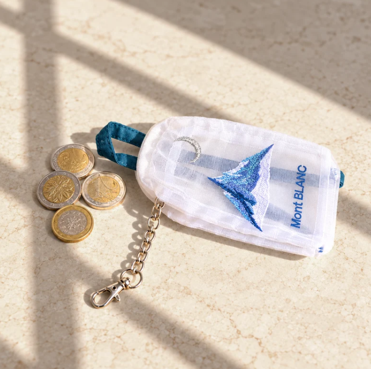 Brigitte Tanaka Mini Mont Blanc Organza Pouch
