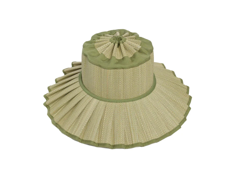 Lorna Murray Olive Groove Island Capri Hat- Midi Medium