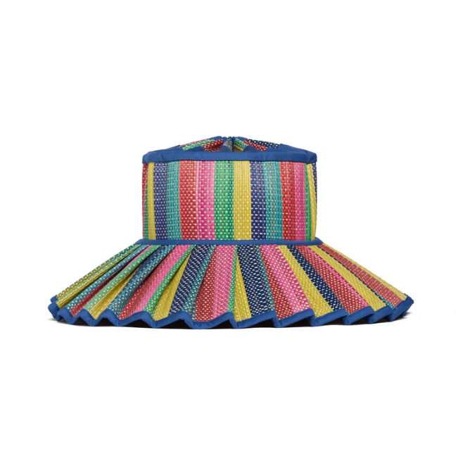 Lorna Murray Resort Party Ultramarine Island Capri Hat- Maxi Large