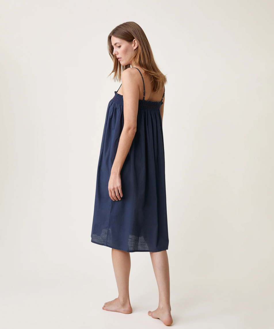 Scarlette Ateliers Sarah Night Dress-Indigo