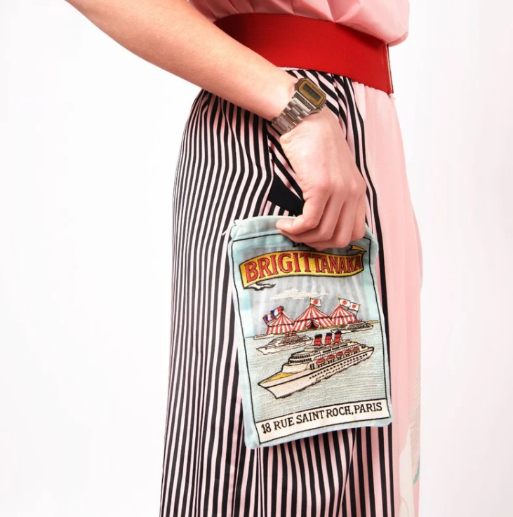 Brigitte Tanaka Croisiere Organza Pouch