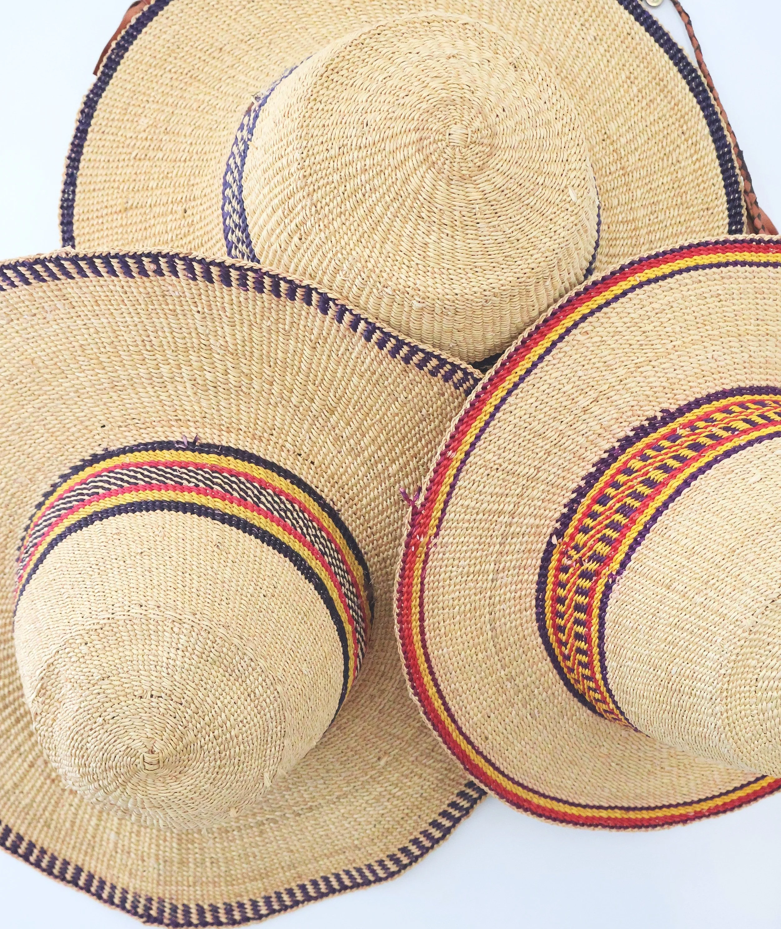Bolgatanga Handwoven Childs Bolga Hat- #3