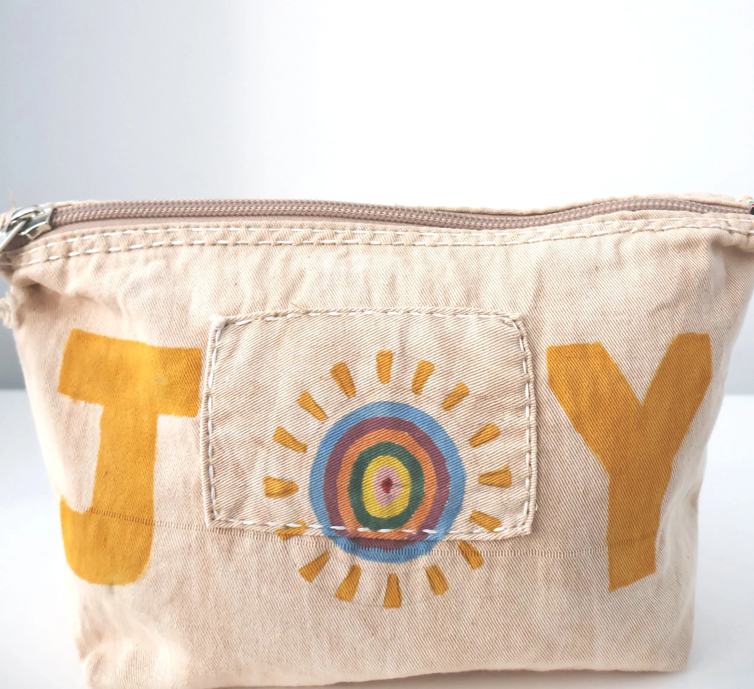 Ali Lamu X Esplora Large JOY X SUN Clutch -DoubleSided (Copy)