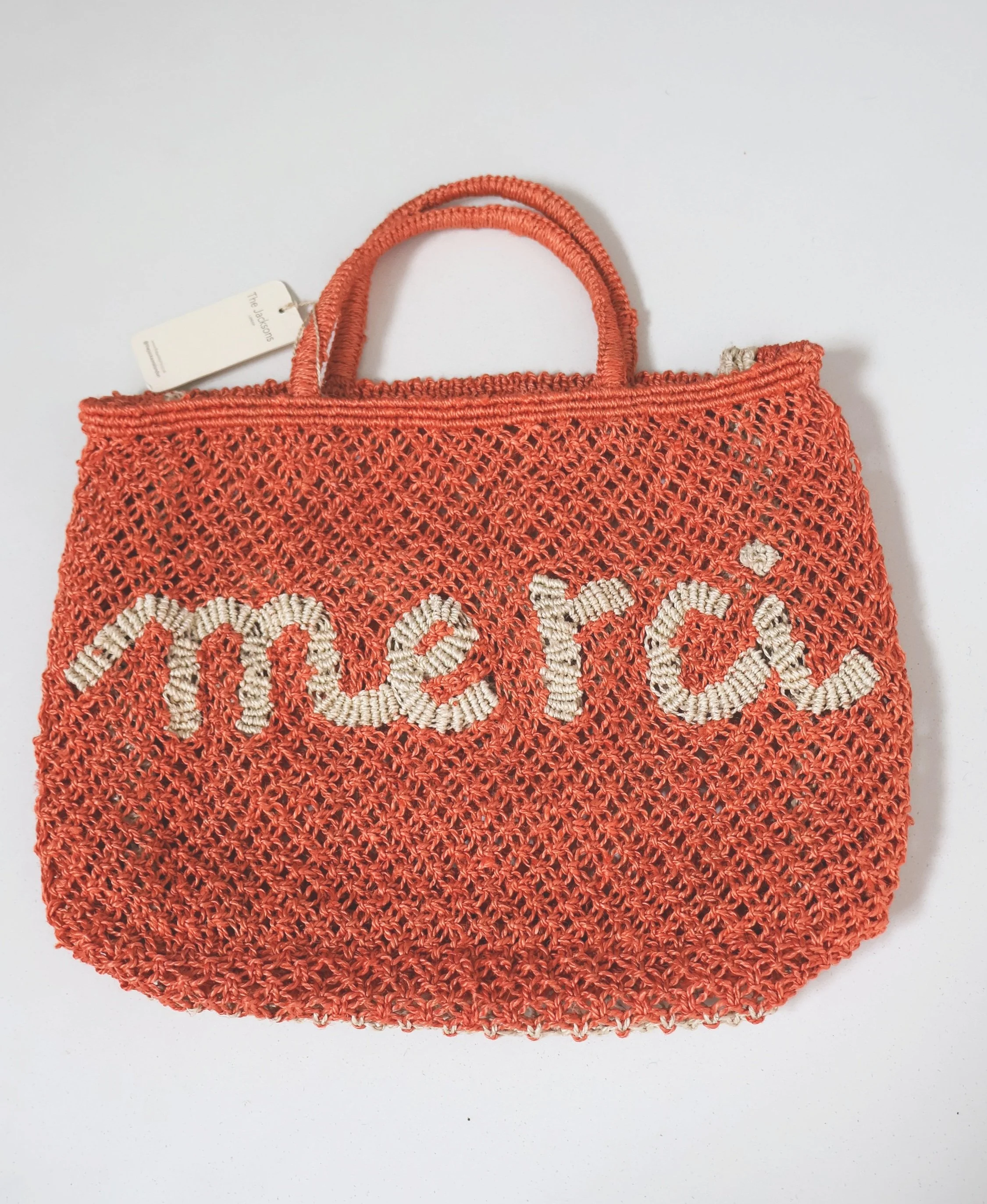 The Jacksons MERIC Jute Bag- Peach