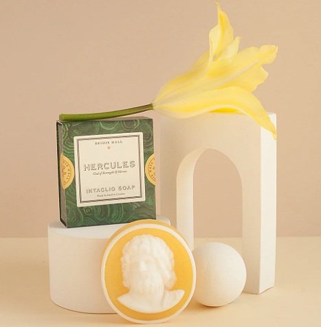 Bridie Hall Hercules Soap-Basil & Neroli Blossom