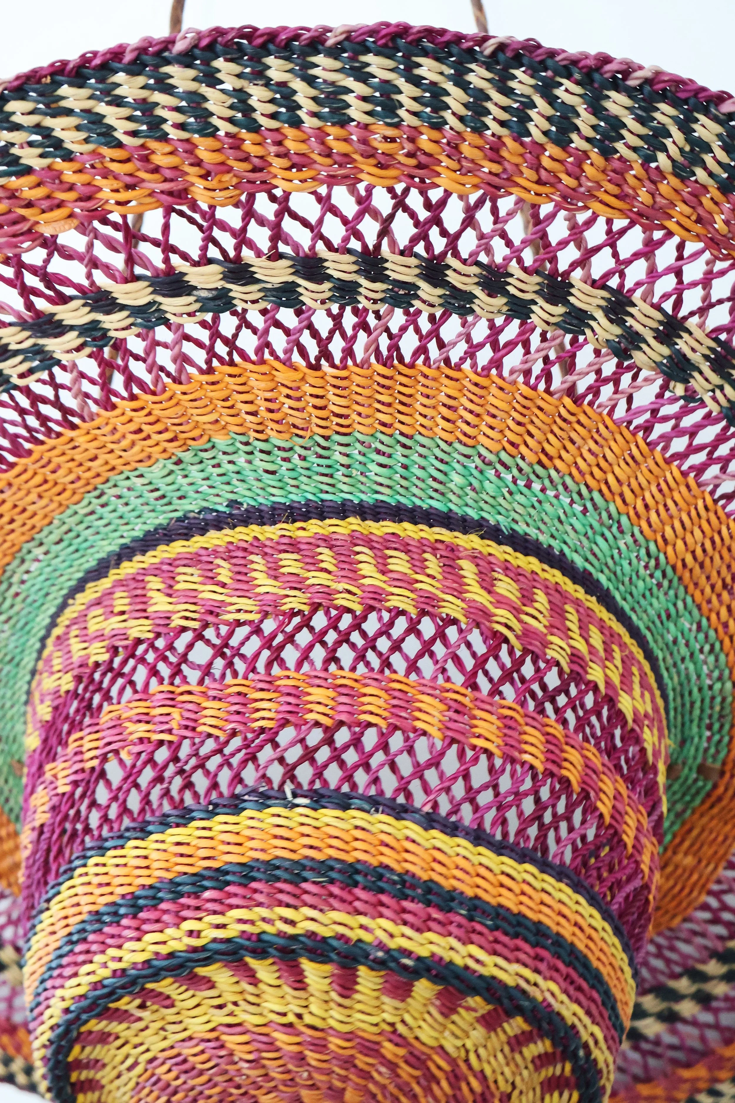 Bolgatanga Handwoven Bolga Hat- #2